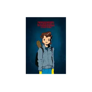 استیکر لپ تاپ مدل استیو هرینگتون - استرنجر تینگر Stranger Things