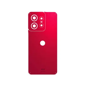 MAHOOT Matte-Warm-Red Cover Sticker for Motorola Edge 50 Pro