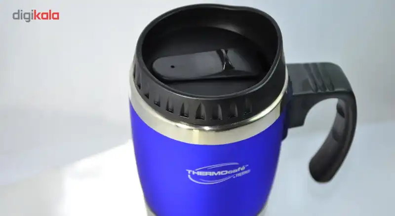 ماگ سفری ترموس مدل DF119Blue ظرفیت 0.450 لیتر