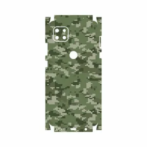 MAHOOT Army-Green-Pixel-FullSkin Cover Sticker for Motorola MOTO G 5G