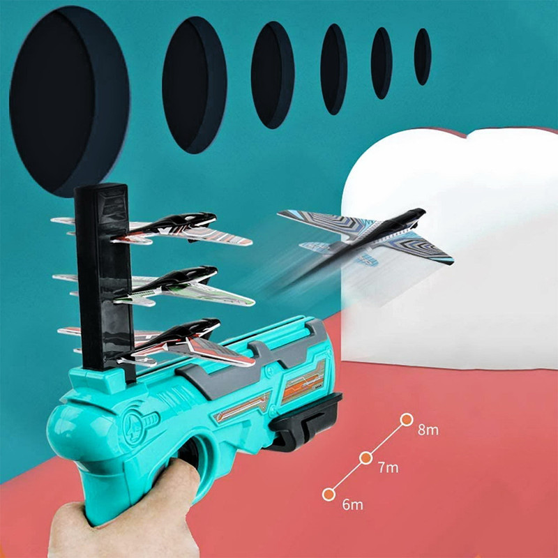 تفنگ بازی مدل  ایربال هواپیما کد 602721