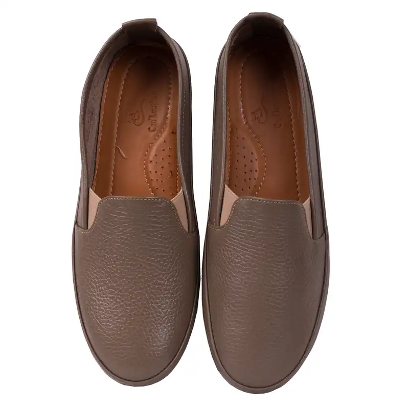 کفش روزمره زنانه چرم کن ا مدل P-104