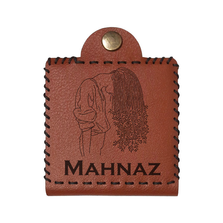 آینه جیبی مدل  اسم مهناز