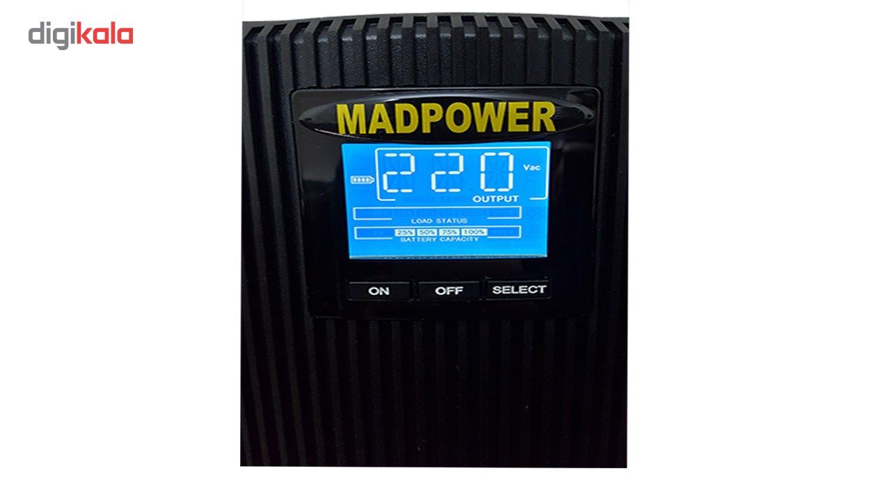 خرید اینترنتی با تخفیف ویژه یو پی اس ماد پاور مدل TR11 ظرفیت 1KVA باتری داخلی
