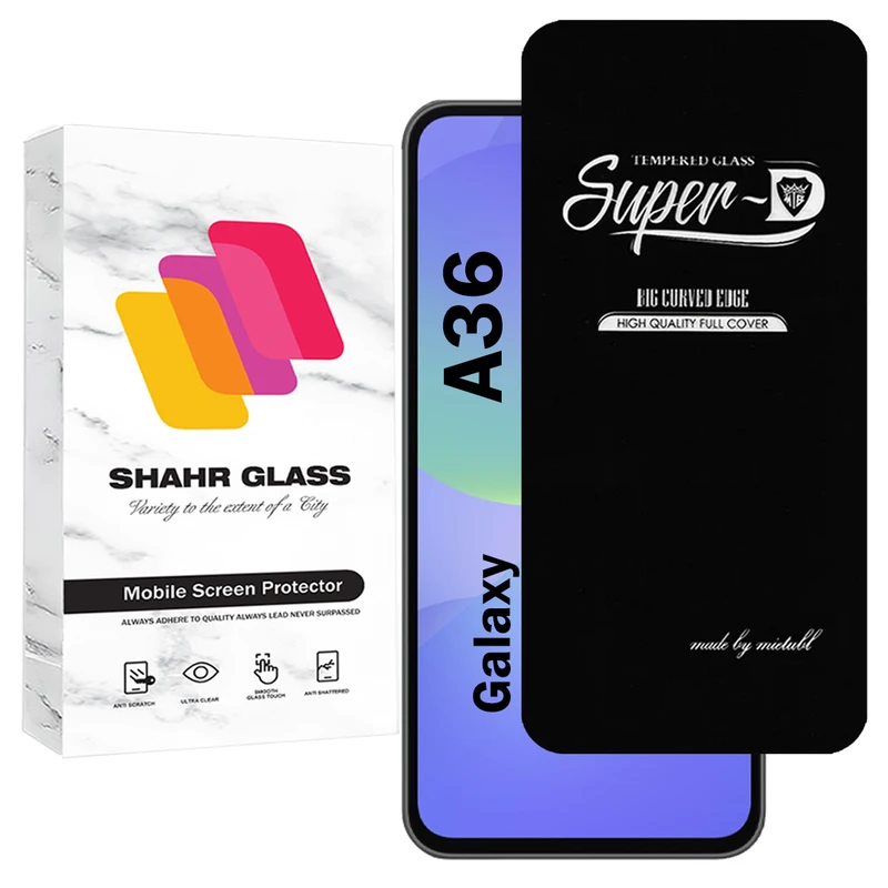 محافظ صفحه نمایش شهر گلس مدل SUPERDNSH مناسب برای گوشی موبایل سامسونگ Galaxy A36 5G