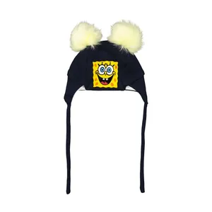 کلاه نوزادی مدل باب اسفنجی