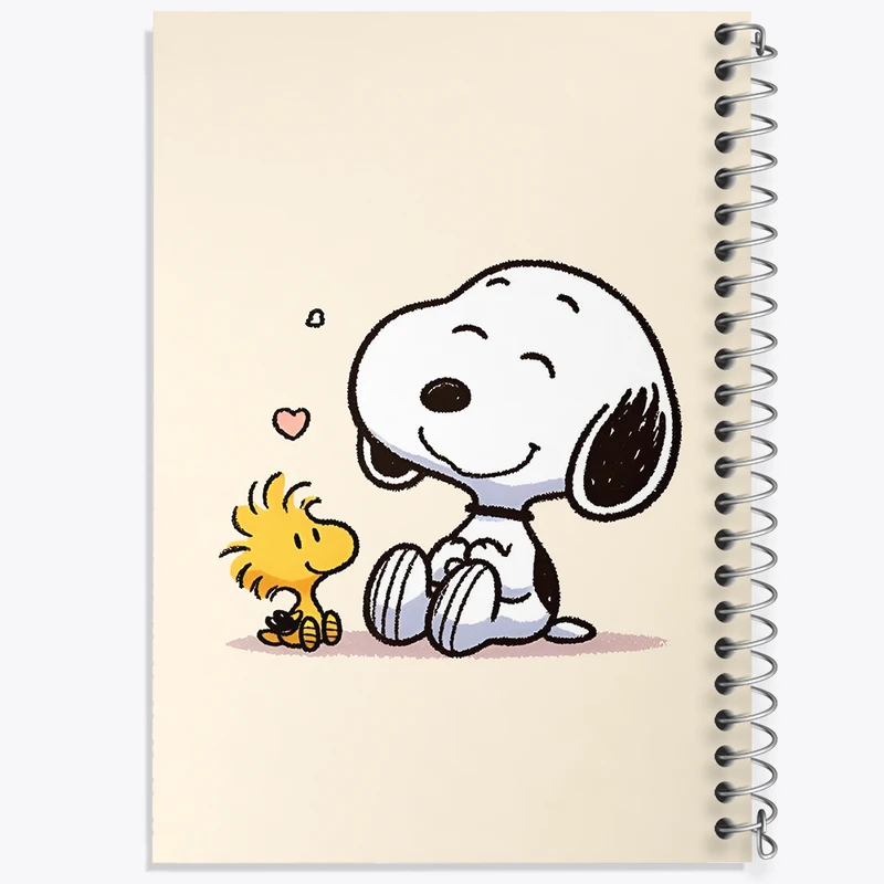 دفتر لیست خرید 50 برگ خندالو طرح اسنوپی (Snoopy) کد N5073