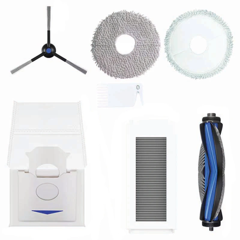 لوازم جانبی جارو رباتیک مدل N30 Pro omni مناسب برای جاروبرقی رباتیک اکووکس N30 Pro omni مجموعه 7 عددی