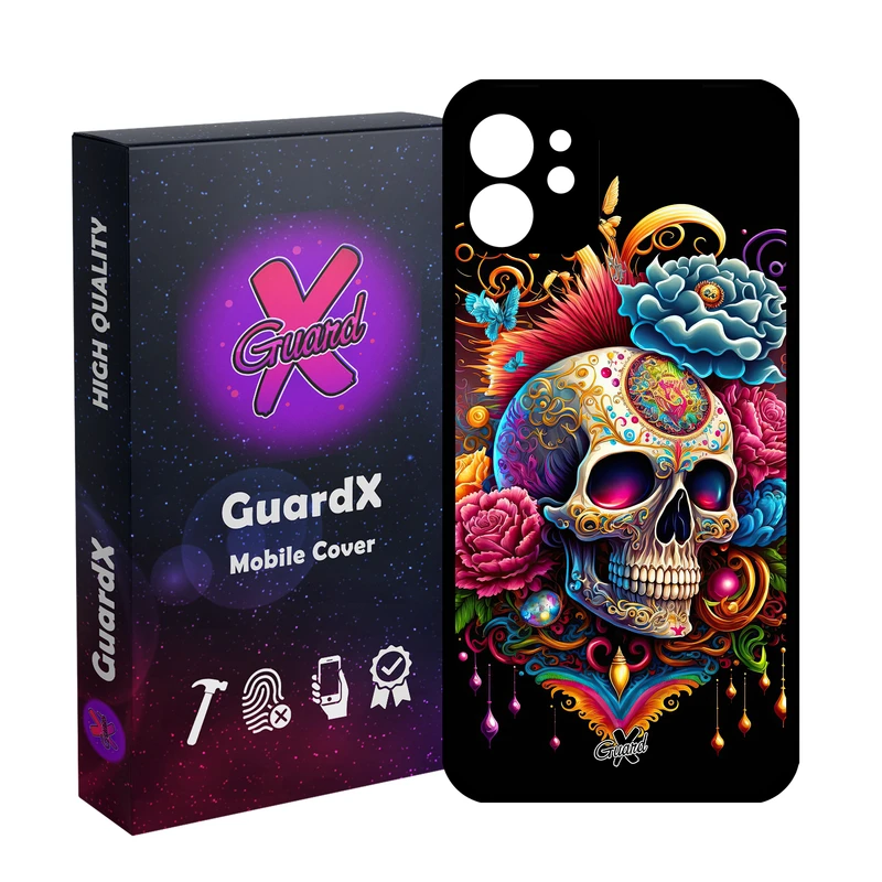 کاور گارد ایکس طرح جمجه مدل Glass10602 مناسب برای گوشی موبایل اپل iPhone 11
