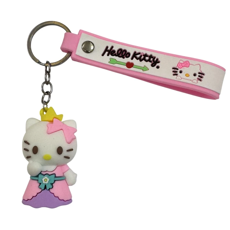 جاکلیدی مدل سیلیکونی انیمیشنی طرح هلو کیتی پرنسس کد 112