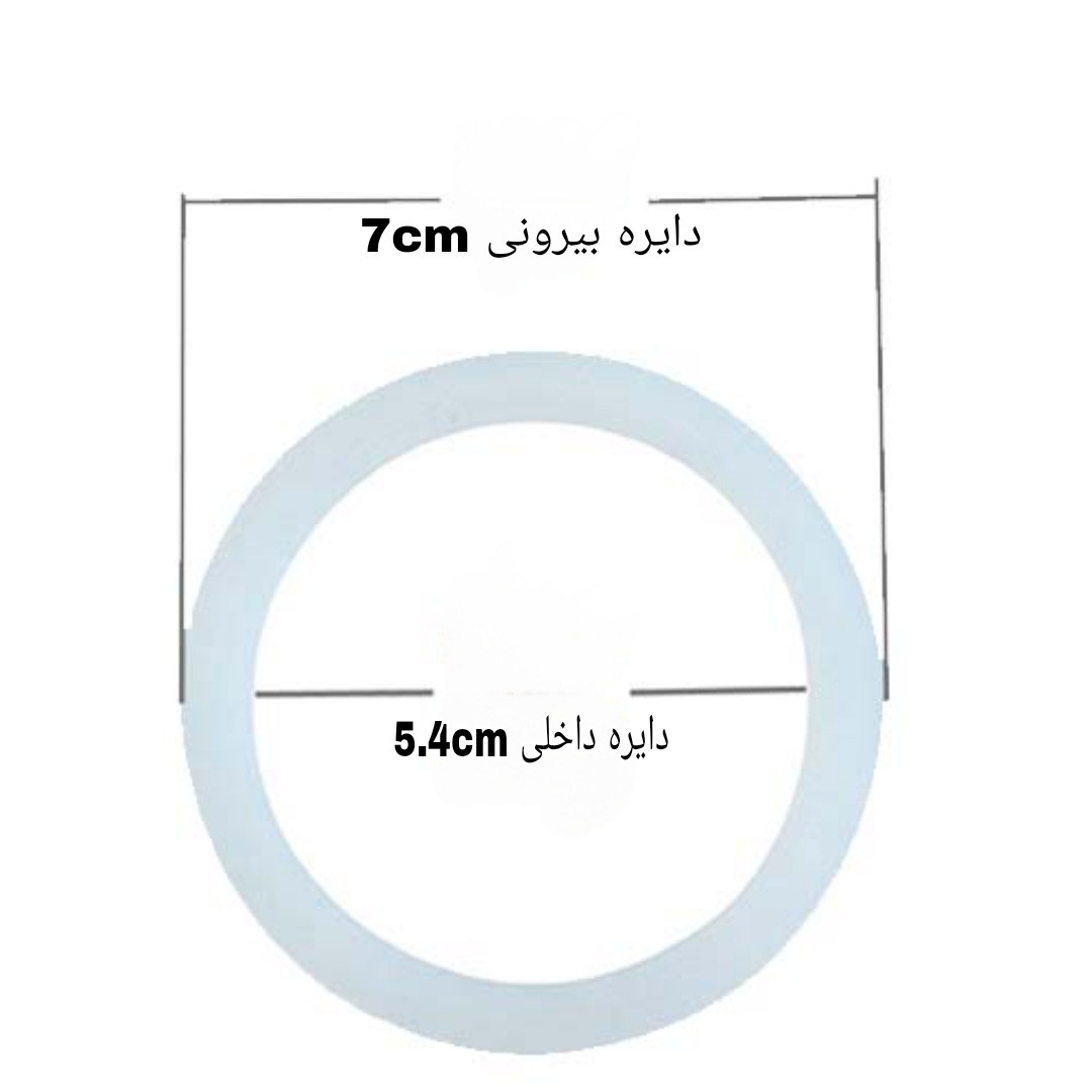 واشر موکاپات مدل 6cup کد 6 کاپ مجموعه دو عددی