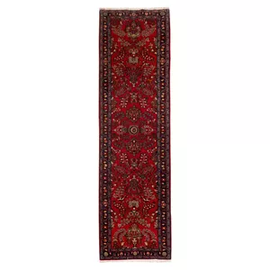 فرش قدیمی دستباف کناره طول سه متر سی پرشیا کد 123177