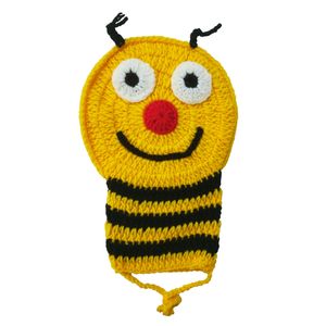 نقد و بررسی لیف حمام کودک طرح عروسکی مدل زنبور توسط خریداران