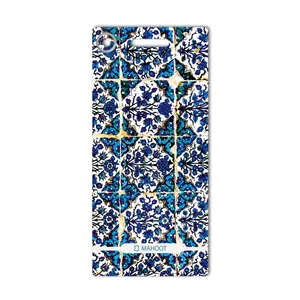 MAHOOT Traditional-tile Design Sticker for Sony Xperia XZ1