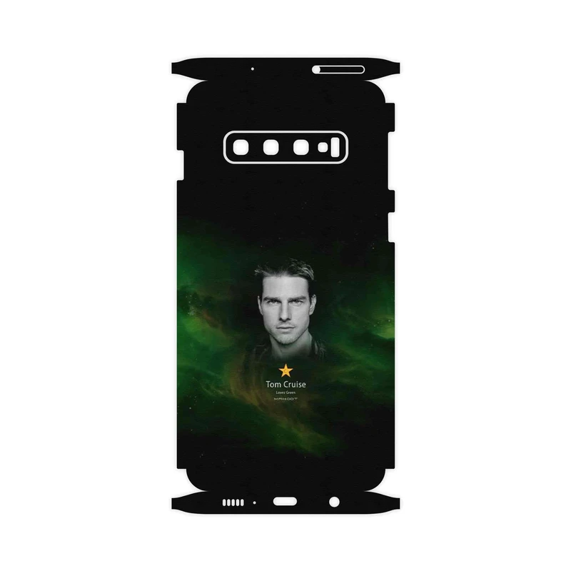 برچسب پوششی ماهوت مدل Tom Cruise-FullSkin مناسب برای گوشی موبایل سامسونگ Galaxy S10