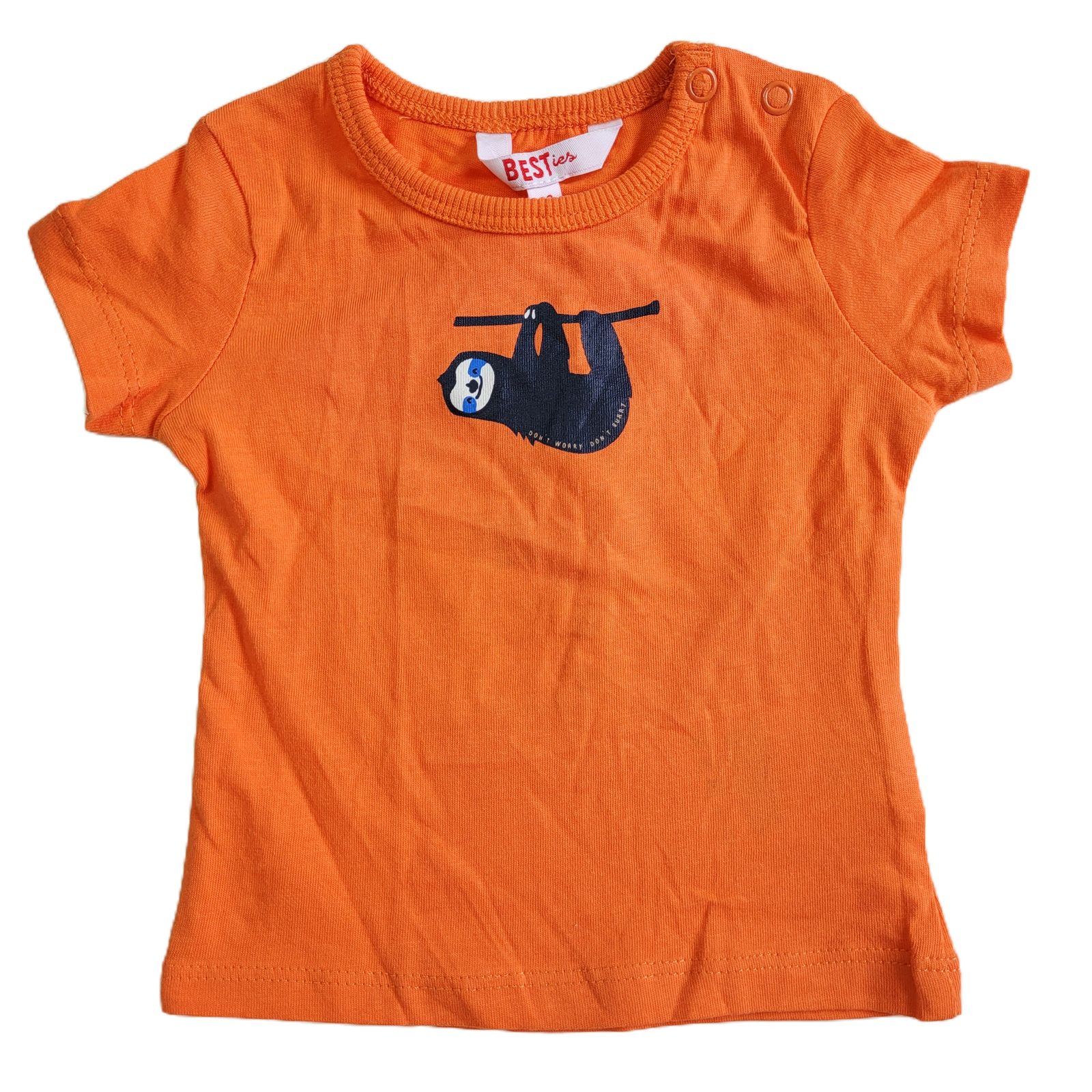 تی شرت آستین کوتاه نوزادی جی بی سی مدل jhv-789 -  - 1