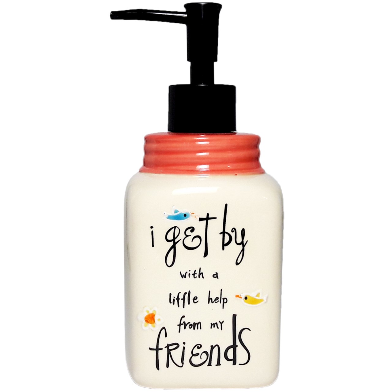 پمپ مایع دستشویی مدل Friends