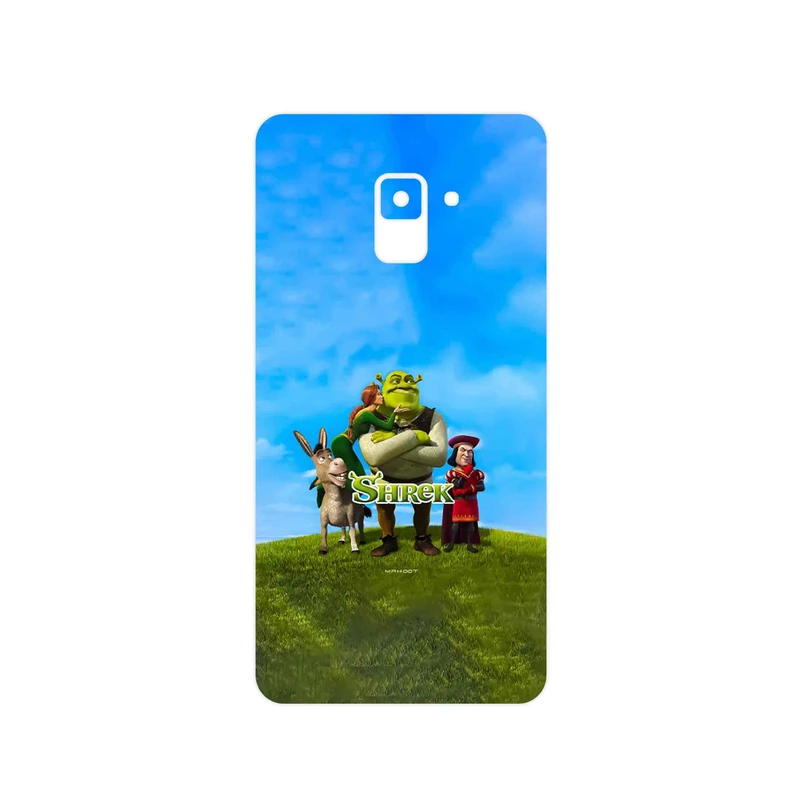 برچسب پوششی ماهوت مدل Shrek مناسب برای گوشی موبایل سامسونگ Galaxy A8 Plus 2018