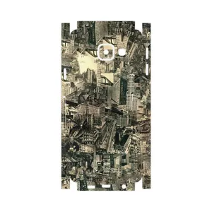 MAHOOT Collage of Skyscraper-FullSkin Cover Sticker for Samsung Galaxy A3 2016
