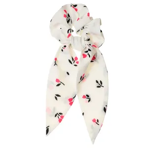 کش مو زنانه دلنار گالری مدل اسکرانچی گل ریز لاله