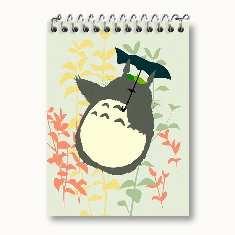 دفتر یادداشت 50 برگ خندالو مدل انیمه توتورو Totoro کد 12810