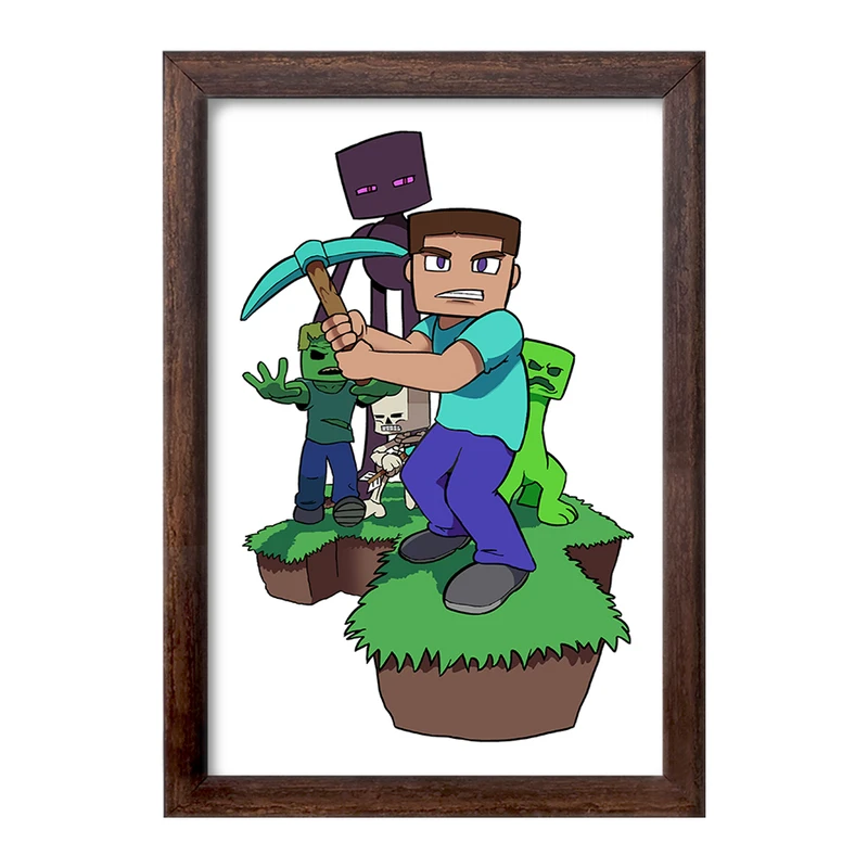 تابلو خندالو طرح ماینکرافت (Minecraft) کد F2167