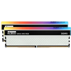 رم دسکتاپ DDR5 دو کاناله 8000 مگاهرتز CL38 کلو مدل Cras XR5 RGB ظرفیت 32 گیگابایت