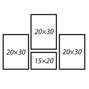 قاب عکس بکلیت مدل 215T مجموعه چهار عددی