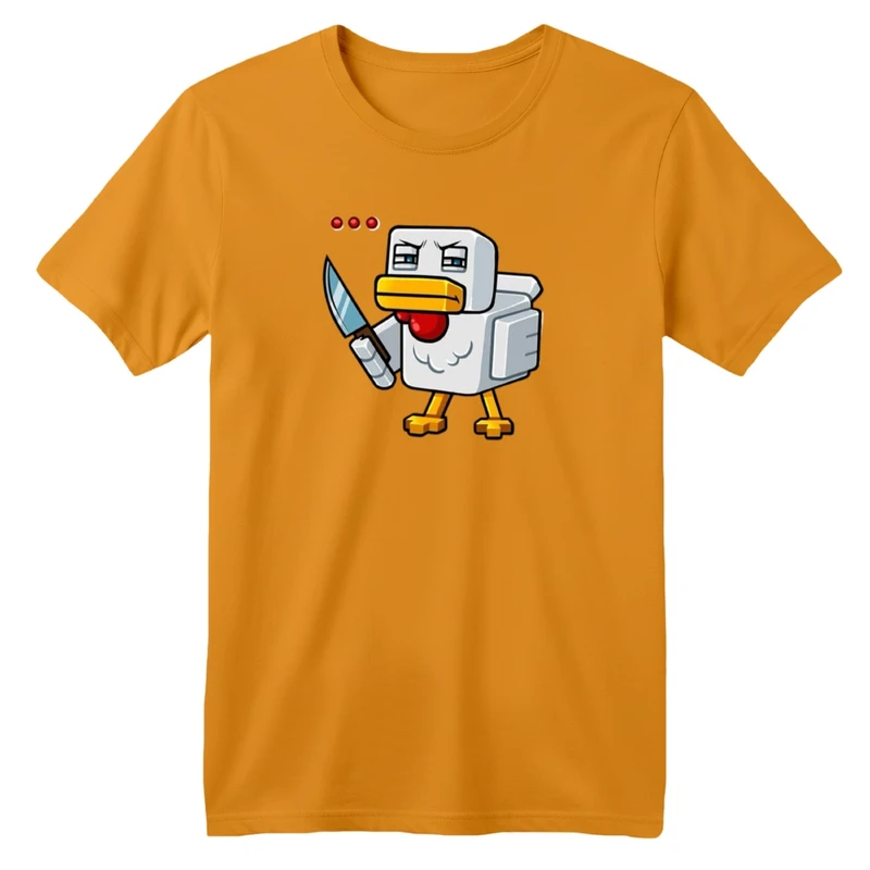 تی شرت آستین کوتاه بچگانه مدل ماینکرفت کد 04