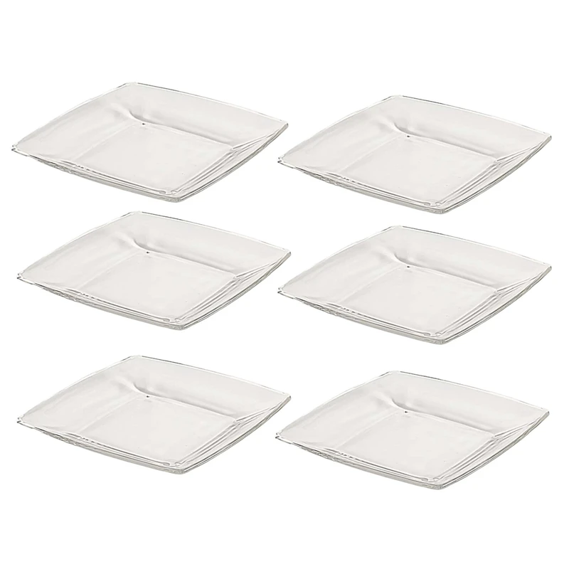 پیش دستی لیمون مدل شیشه ای کد HS2155 مجموعه 6 عددی