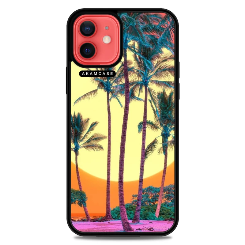 کاور آکام مدل AMC-WA12-LEAVES-24 مناسب برای گوشی موبایل اپل iPhone 12