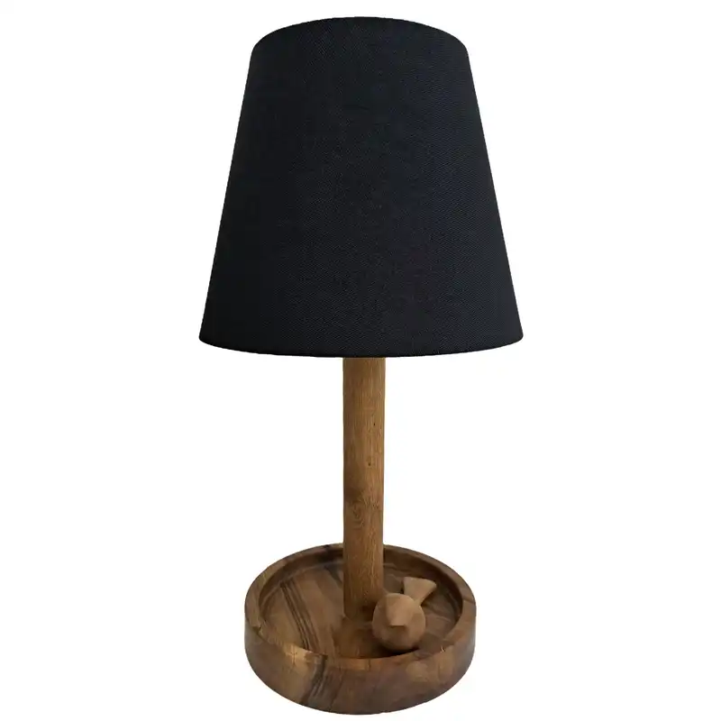 آباژور چوبی طرح پرنده مدل P11