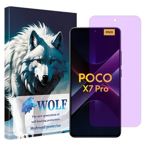 Wolf Hydrogel model anti-purple Screen Protector for Xiaomi Poco X7 Pro mobile phone