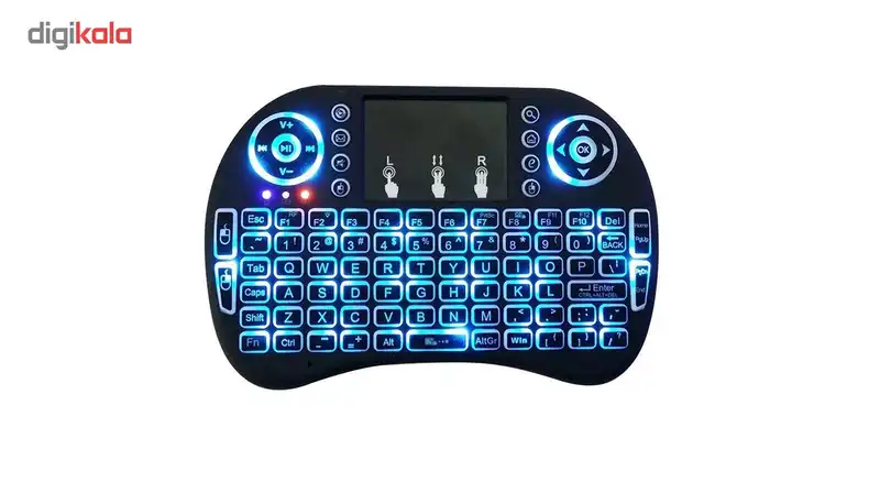 کیبورد بی سیم مدل I8 Backlit
