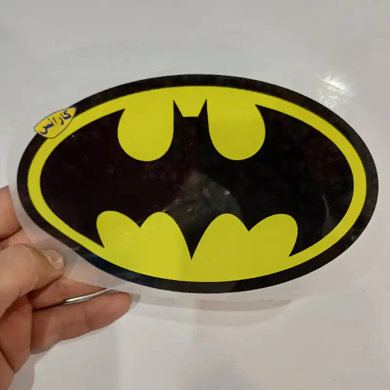 استیکر پارچه و لباس کارانس طرح بتمن مدل AST-74