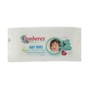  دستمال مرطوب کودک پنبه ریز کد 002 بسته 70 عددی