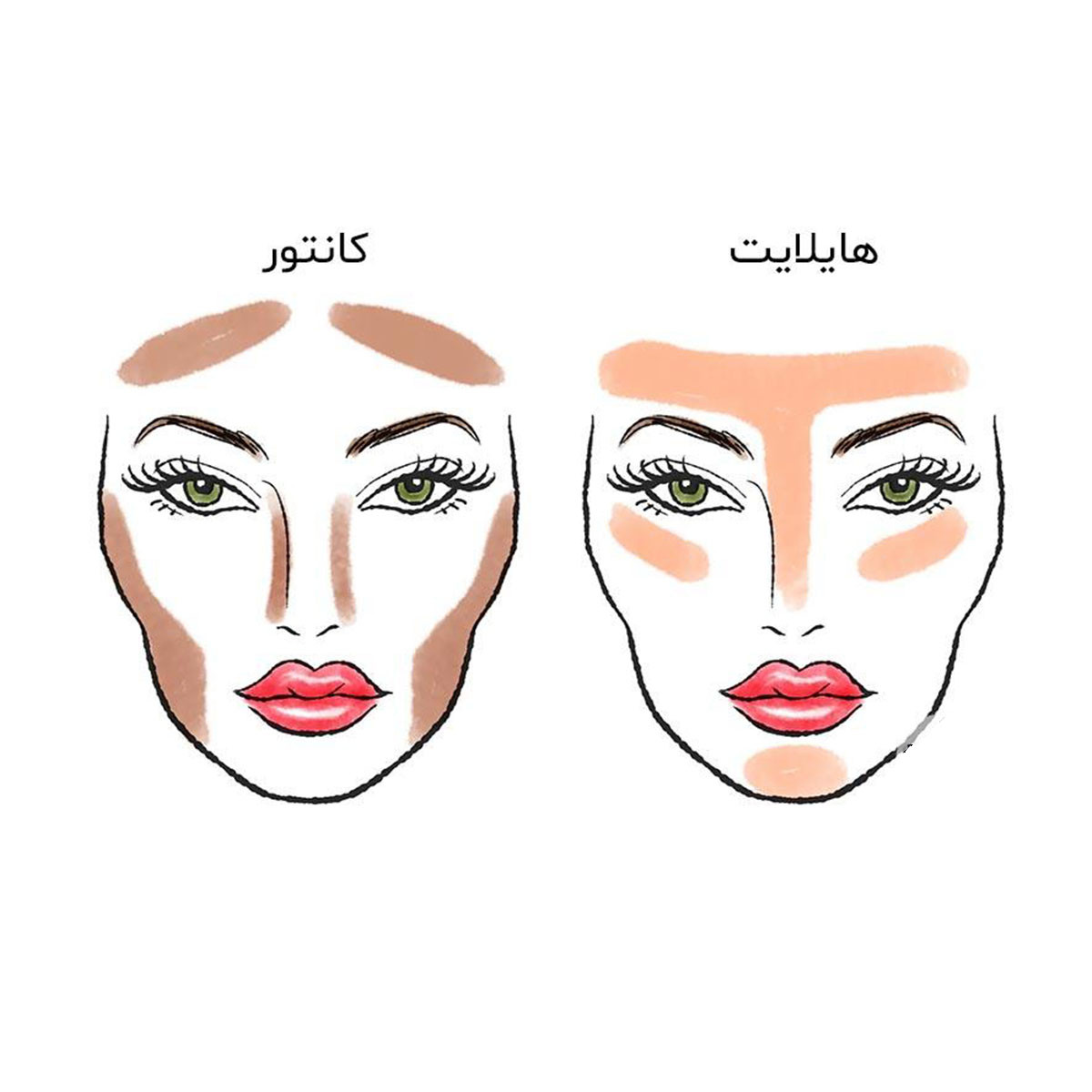 پالت هایلایتر انی لیدی مدل NIL شماره 02 پالت هایلایتر انی لیدی مدل NIL شماره 02