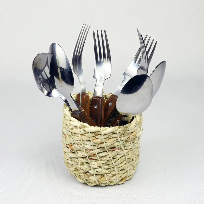 سبد حصیری مدل طنابی کد S20