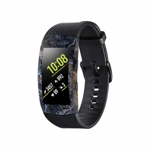 برچسب ماهوت طرح Earth-White-Marble مناسب برای ساعت هوشمند سامسونگ Galaxy Gear Fit 2 Pro