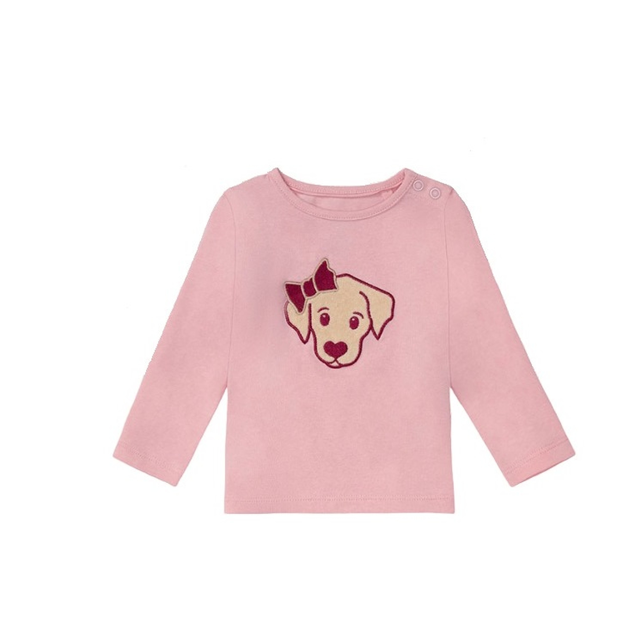 تی شرت آستین بلند نوزادی لوپیلو مدل سگ -  - 1
