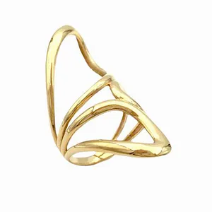 انگشتر طلا 18 عیار زنانه مدل هزار چم