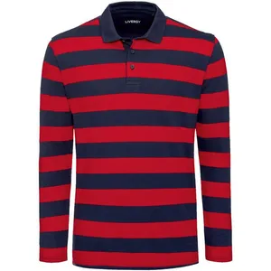 پولوشرت آستین بلند مردانه لیورجی مدل moj-311559