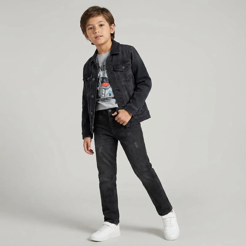 شلوار جین پسرانه مدل mini 2322