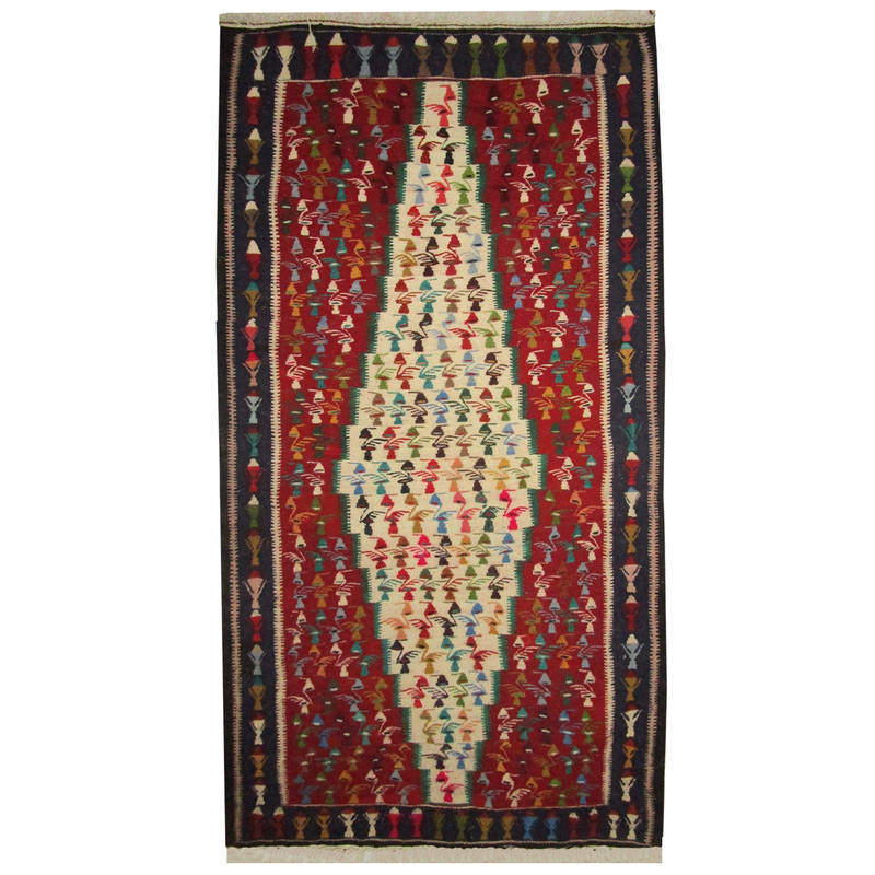 گلیم دستبافت طرح هرسین کد 1504490