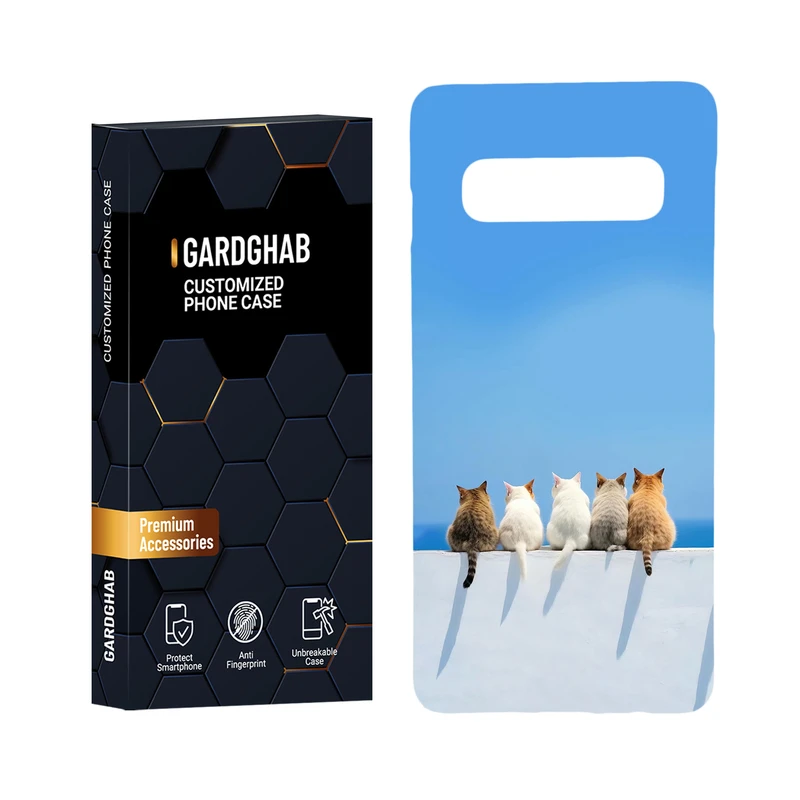 کاور گارد قاب مدل هنری مناسب برای گوشی موبایل سامسونگ Galaxy S10