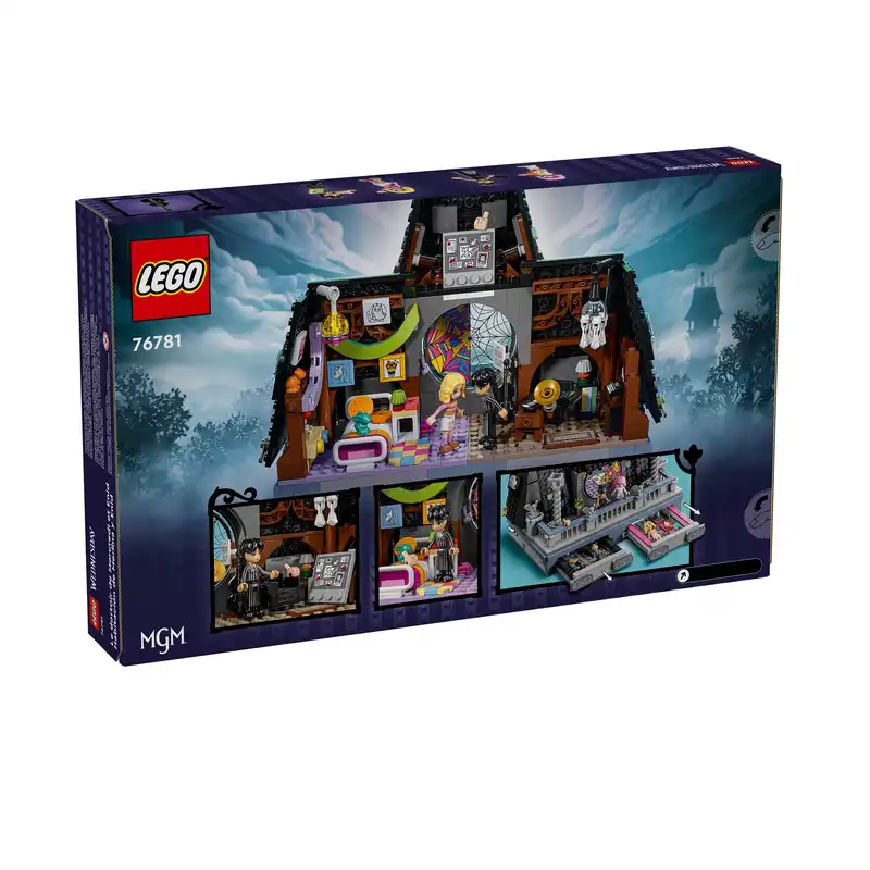 لگو 750 تکه سری ونزدی مدل Wednesday N Enid s Dorm Room کد 76781