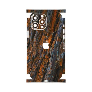 MAHOOT Wood Texture 6-FullSkin Cover Sticker for Apple iPhone 13 Pro Max
