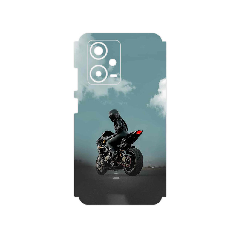 برچسب پوششی ماهوت مدل Motorcycling مناسب برای گوشی موبایل شیائومی Redmi Note 12 Pro Plus