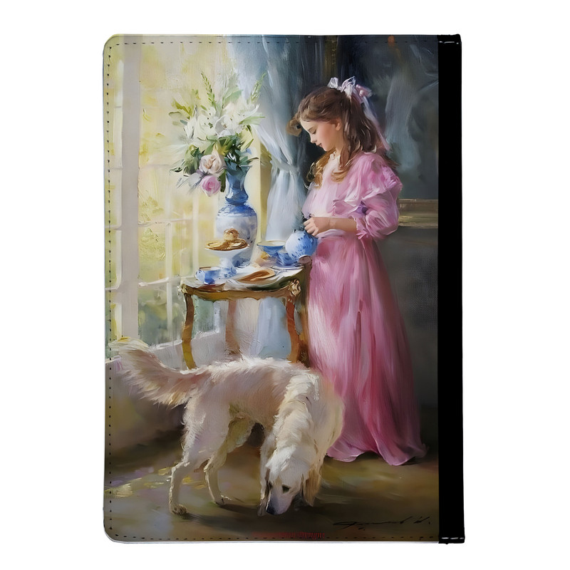 کلاسور مدل دختر و میز عصرانه کد nc618