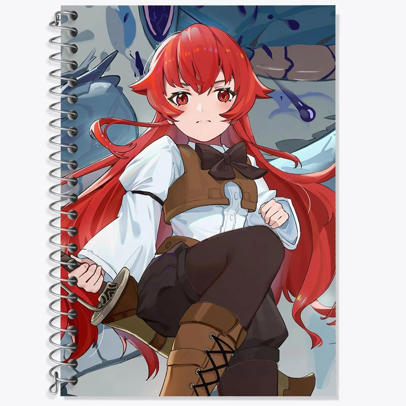 دفتر لغت 50 برگ خندالو مدل اریس انیمه موشوکو تنسی کد 24113